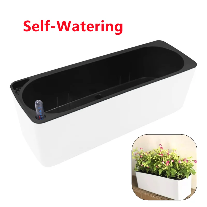 Rectangula Lazy Flower Pot Pot - đánh giá và giá Automatic Plant Waterer