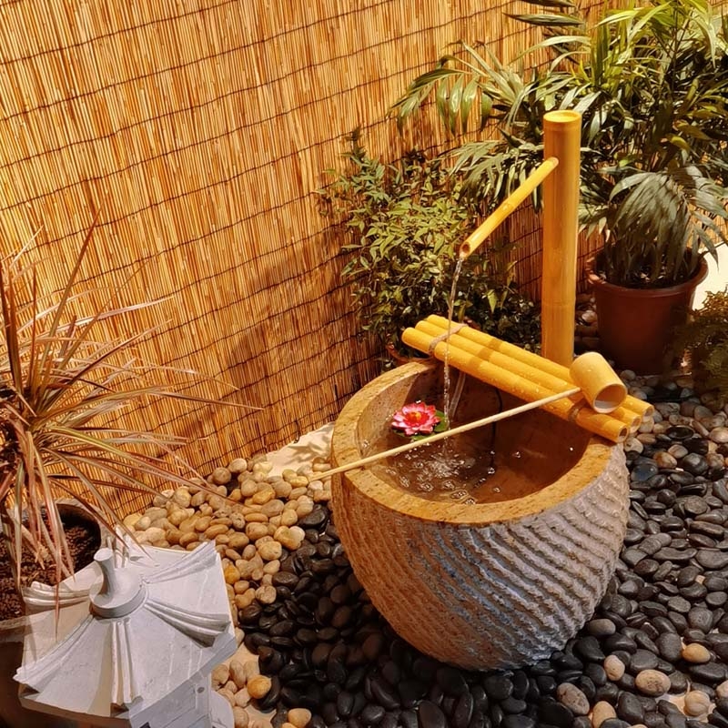 Japanese bamboo Jinglu stone b - đánh giá và giá Gardening Hand Tools Japanese